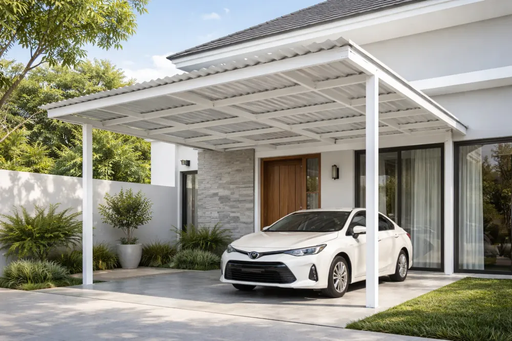 RAB & Biaya Pembuatan Kanopi Baja Ringan per Meter (2026)