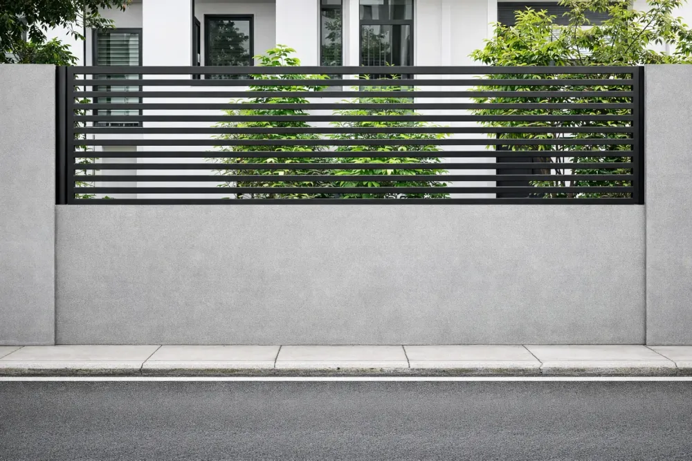 Cara Menghitung RAB Pagar Tembok & Besi Hollow Minimalis