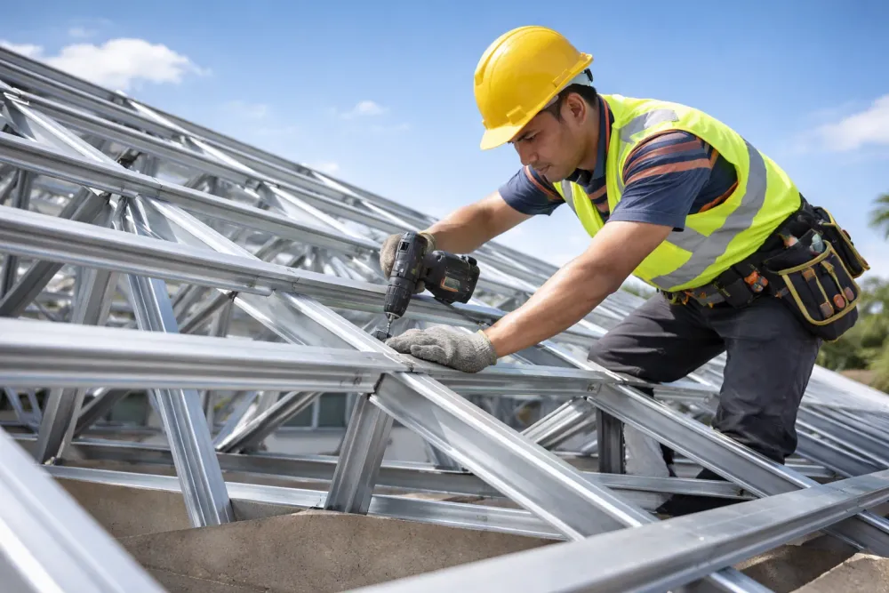 Cara Menghitung Kebutuhan Rangka Atap Baja Ringan