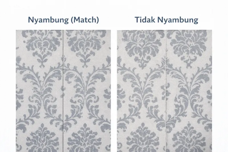 Visualisasi Pattern Match Wallpaper